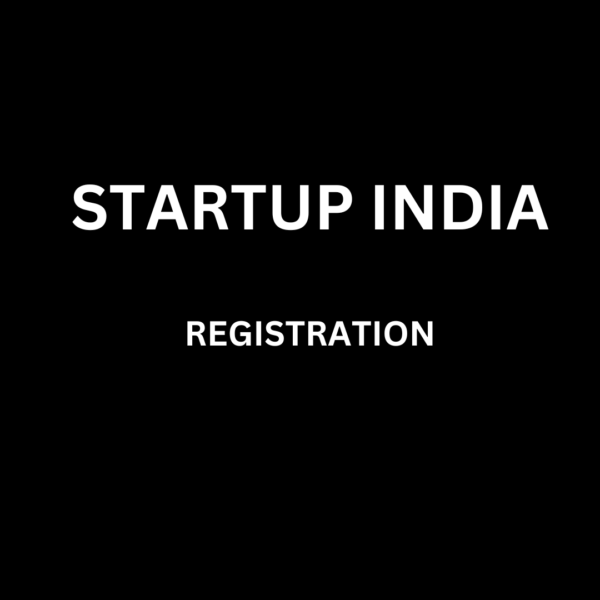 Startup India registration logo with Indian tricolor and startup symbol, symbolizing government support for startups.