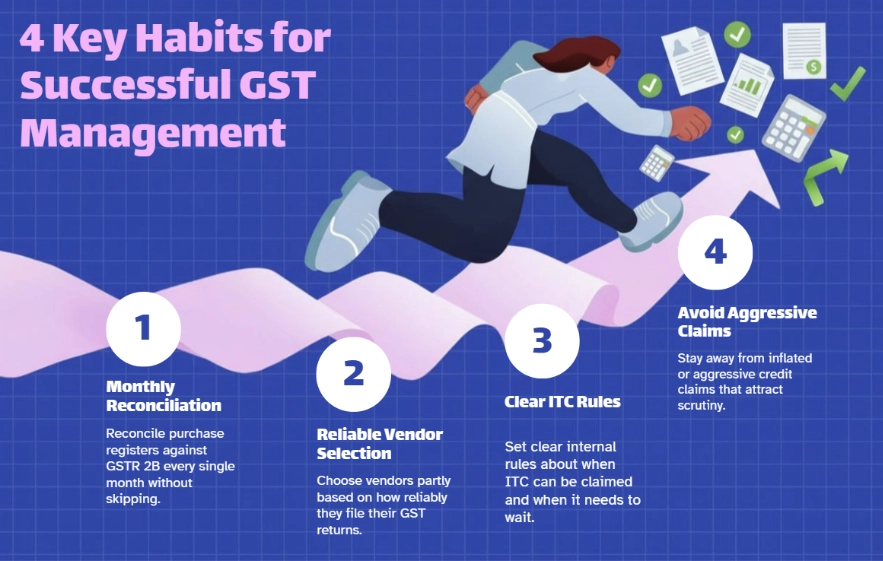 4 Key Habits for Successful GST Management for all Indians